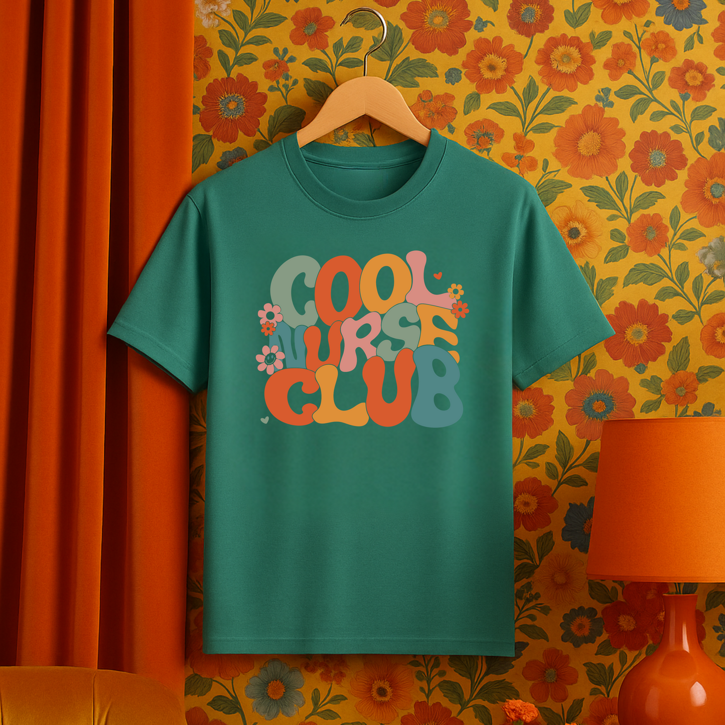 COOL NURSE CLUB (Seafoam) Tee