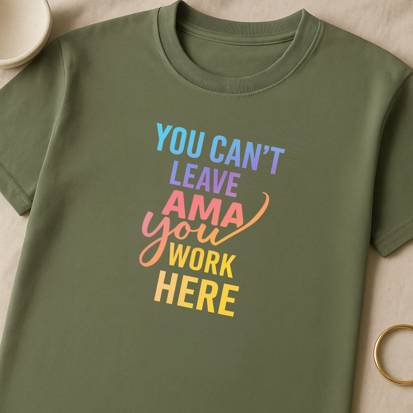 Leaving AMA T-shirt (MOSS)