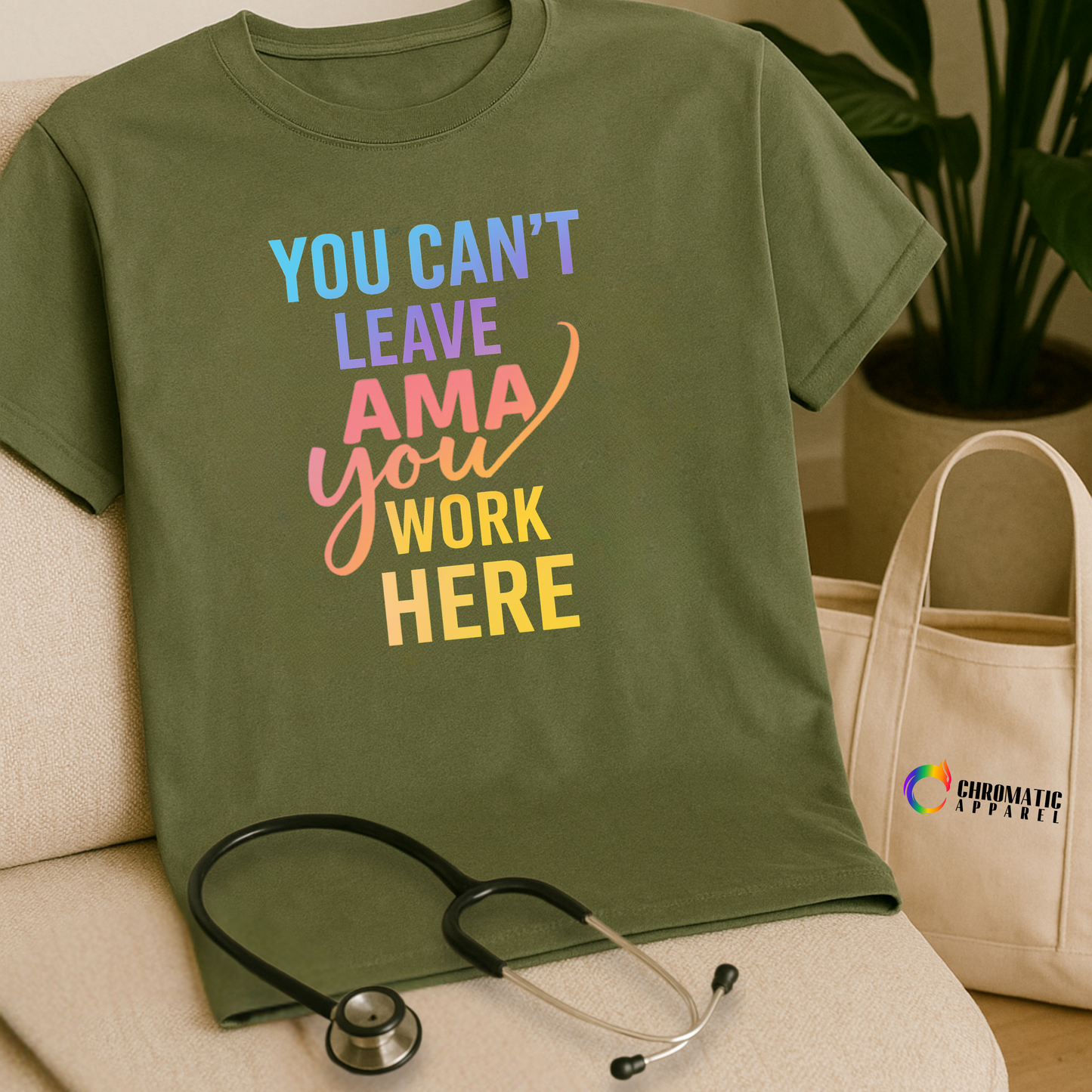 Leaving AMA T-shirt (MOSS)