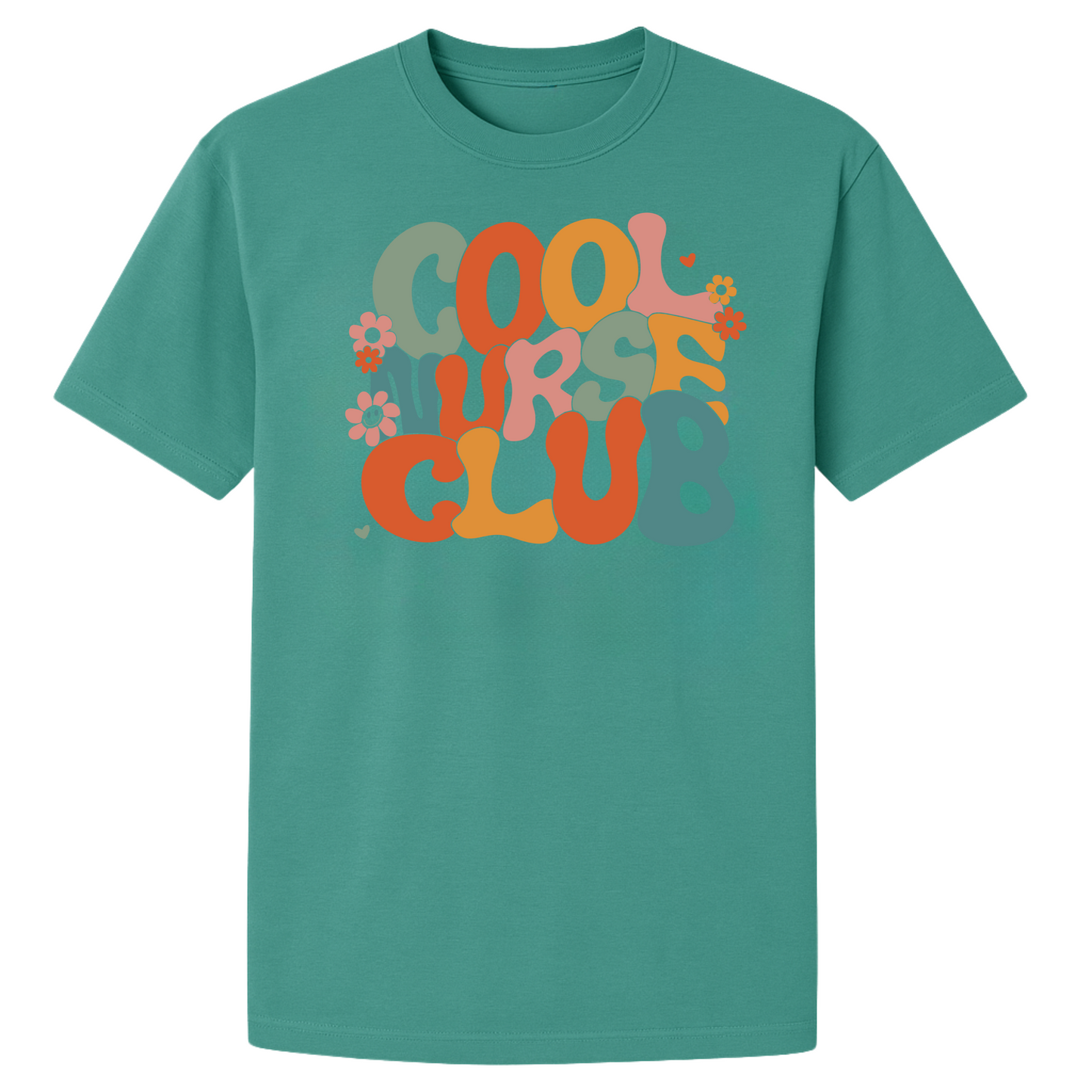COOL NURSE CLUB (Seafoam) Tee