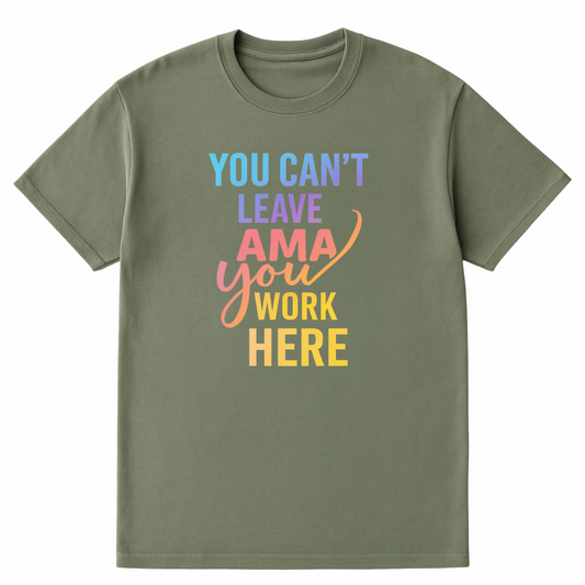 Leaving AMA T-shirt (MOSS)